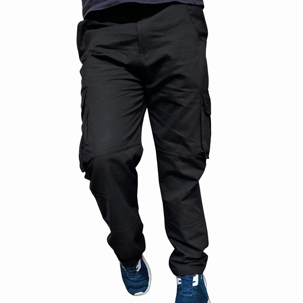 National Apparels Mens Cargo Trousers Work Wear Cargo Pans With Side Pocket Full Pants Casual Men Hiking Pants Outdoors Trousers Cargo Pants